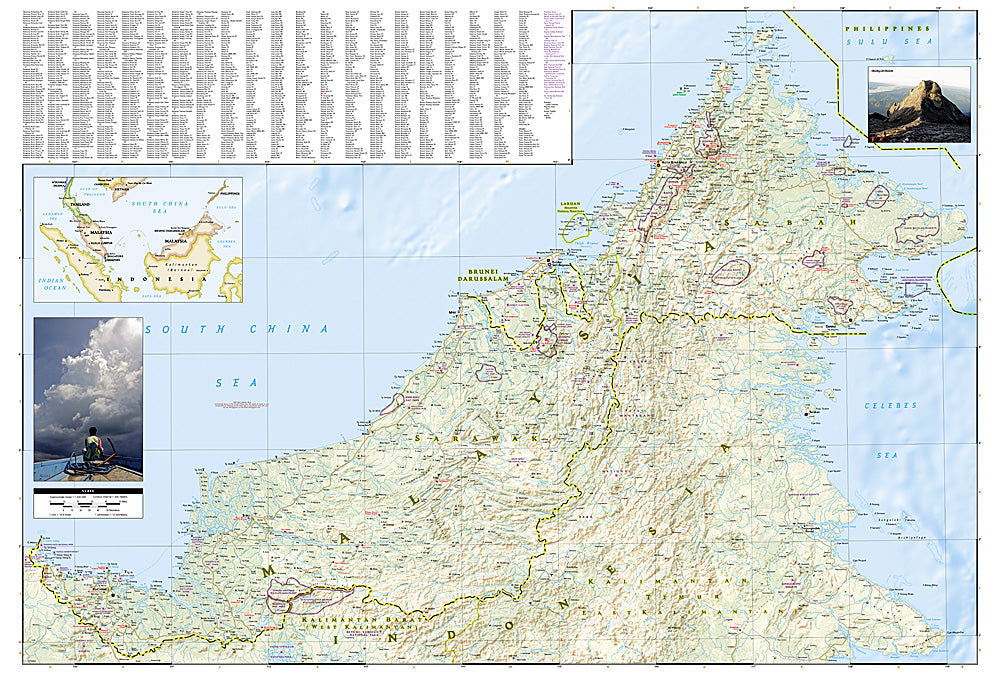 National Geographic Trails Illustrated Map â€“ Adventure Malaysia AD00003021 image 2