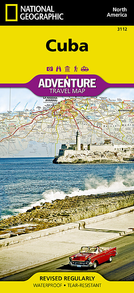 National Geographic Trails Illustrated Map â€“ Adventure Cuba AD00003112 image 0