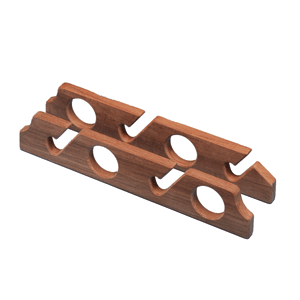 Whitecap Teak Four-Rod Storage Rack - Pair image 0