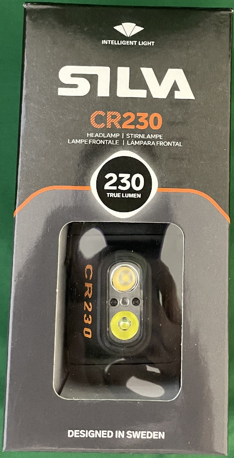Silva CR230 Headlamp 230 Lumen w/Batteries 38001
