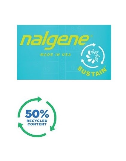 Nalgene Sustain Narrow Mouth Water Bottle – 16 oz, Cerulean