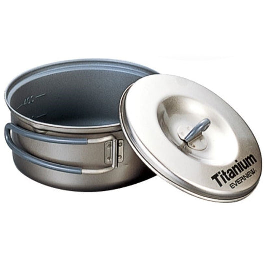 NEW Evernew Titanium Small Pot Set w/Lids ECA411
