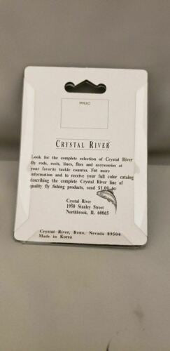Crystal River Fly Fishing High Strength Copolymer Leader Wheel 6X 3lb 30 Yards