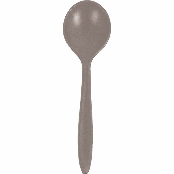 Olicamp Knife-Fork-Teaspoon-Soup Spoon 4-Pack Camping Cutlery — Smoke