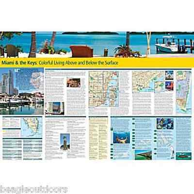 National Geographic Destination Travel Map Miami and the Keys DM01020692