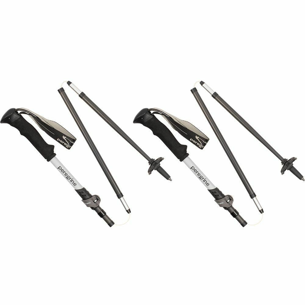 Peregrine Uinta Carbon FP Folding Trekking Poles 1-Pair w/Ergo Grip & Baskets