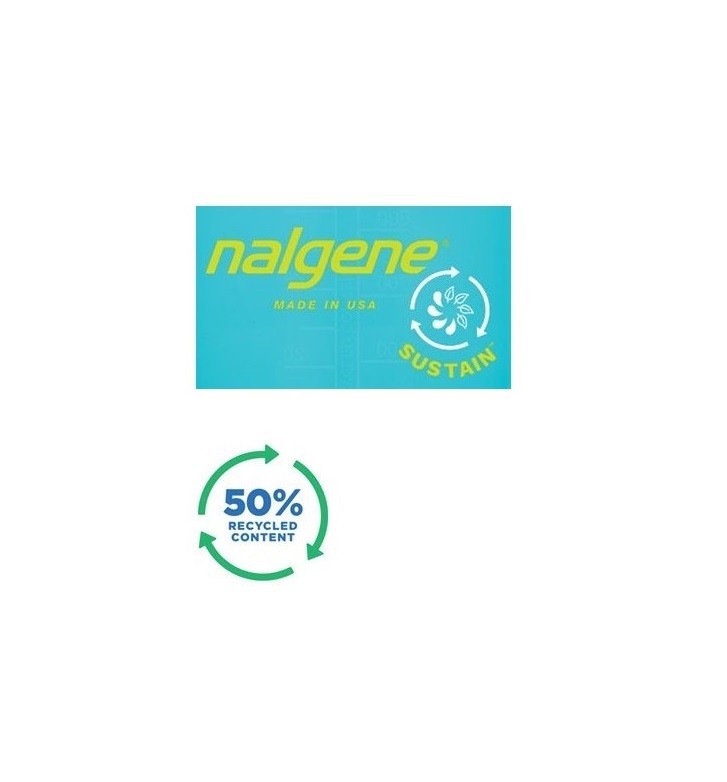 Nalgene Sustain Tritan BPA-Free Water Bottle – Wide Mouth, 32 oz, Trout Green