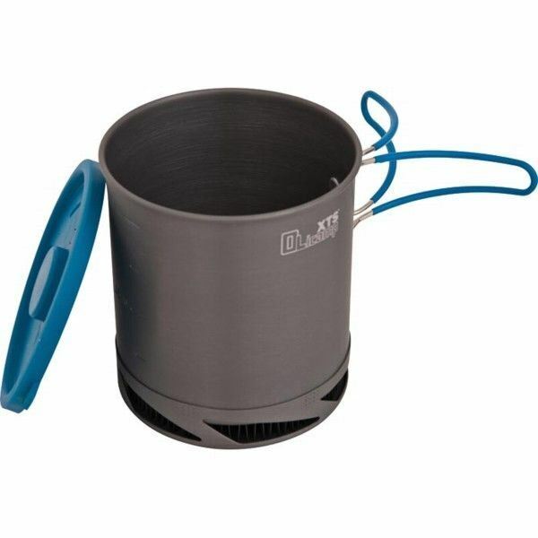 Olicamp Kinetic Ultra Titanium Butane Gas Backpacking Stove XTS 1L Pot Combo