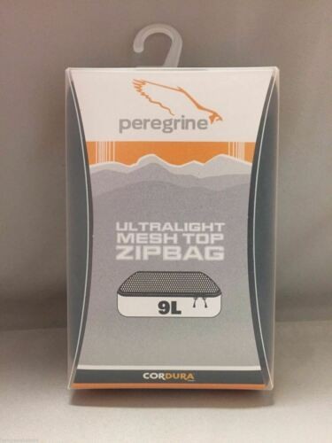 Peregrine Ultralight Mesh-Top Medium Zipbag Storage Bag / Sack Blue 329198