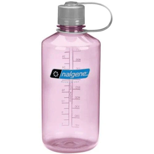 Nalgene Narrow Mouth Sustain 32 oz Bottle Cosmo Pink w/Dk. Berry Cap