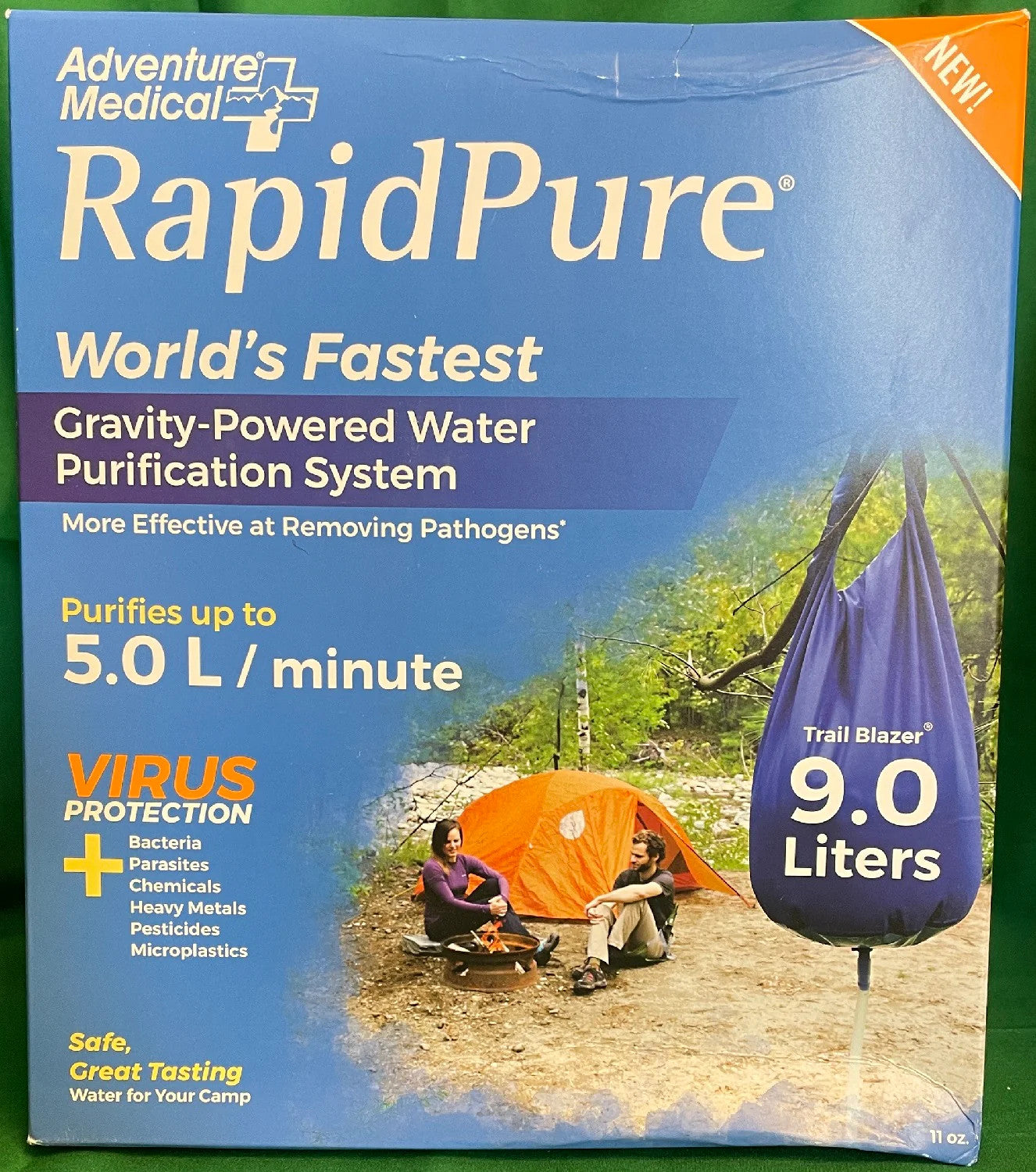 Adventure Medical RapidPure Trail Blazer Gravity Water Purifier w/Bag &amp; Hose