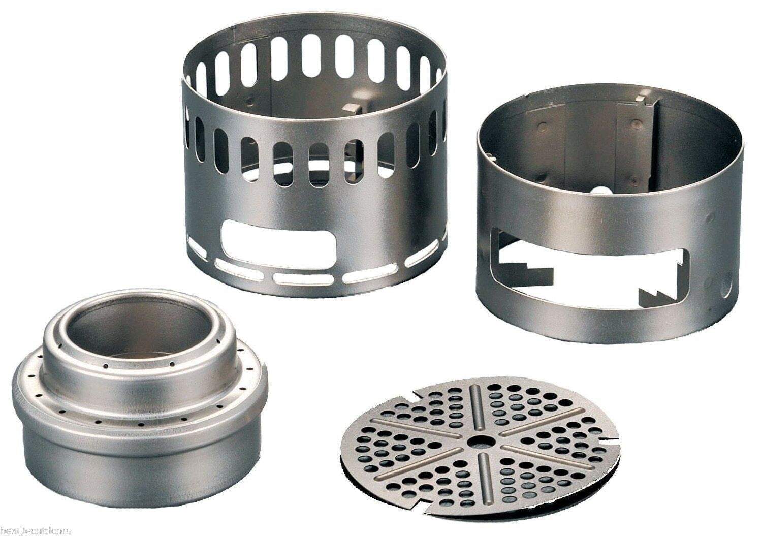 Evernew Titanium Alcohol Stove DX Stand Set EBY255 – Ultralight Backpacking