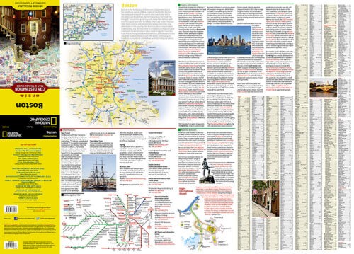 National Geographic City Destination Map Boston MA DC00620541