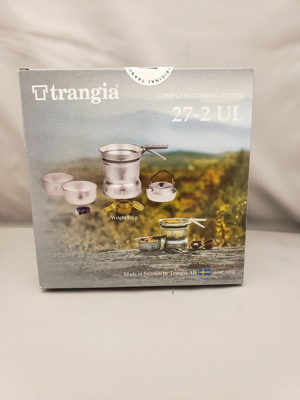 Trangia Storm Cooker 27-2 UL Alcohol Stove Cook Set w/Ultralight Pots & Fry Pan