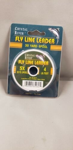 Crystal River Fly Fishing High Strength Copolymer Leader Wheel 5X 4lb 30 Yards