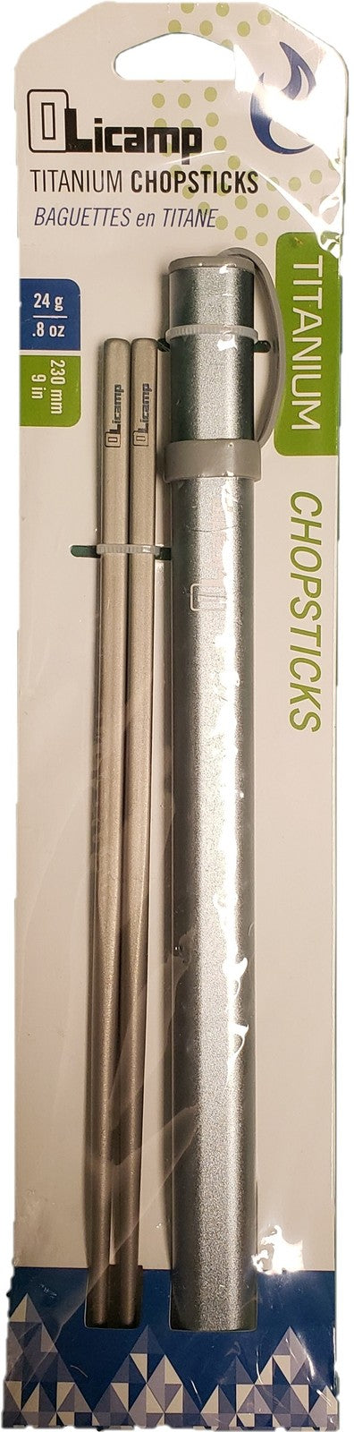 Olicamp Titanium Chopstix w/Case 328129