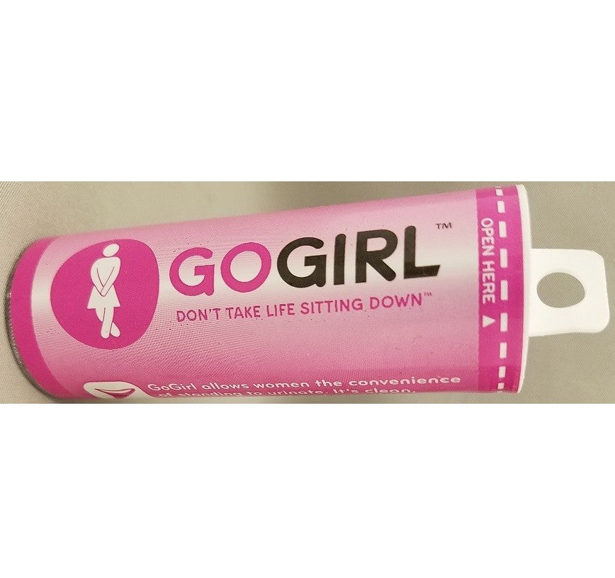 GoGirl Female Urination Device – Pink Reusable Funnel for Travel & Outdoors