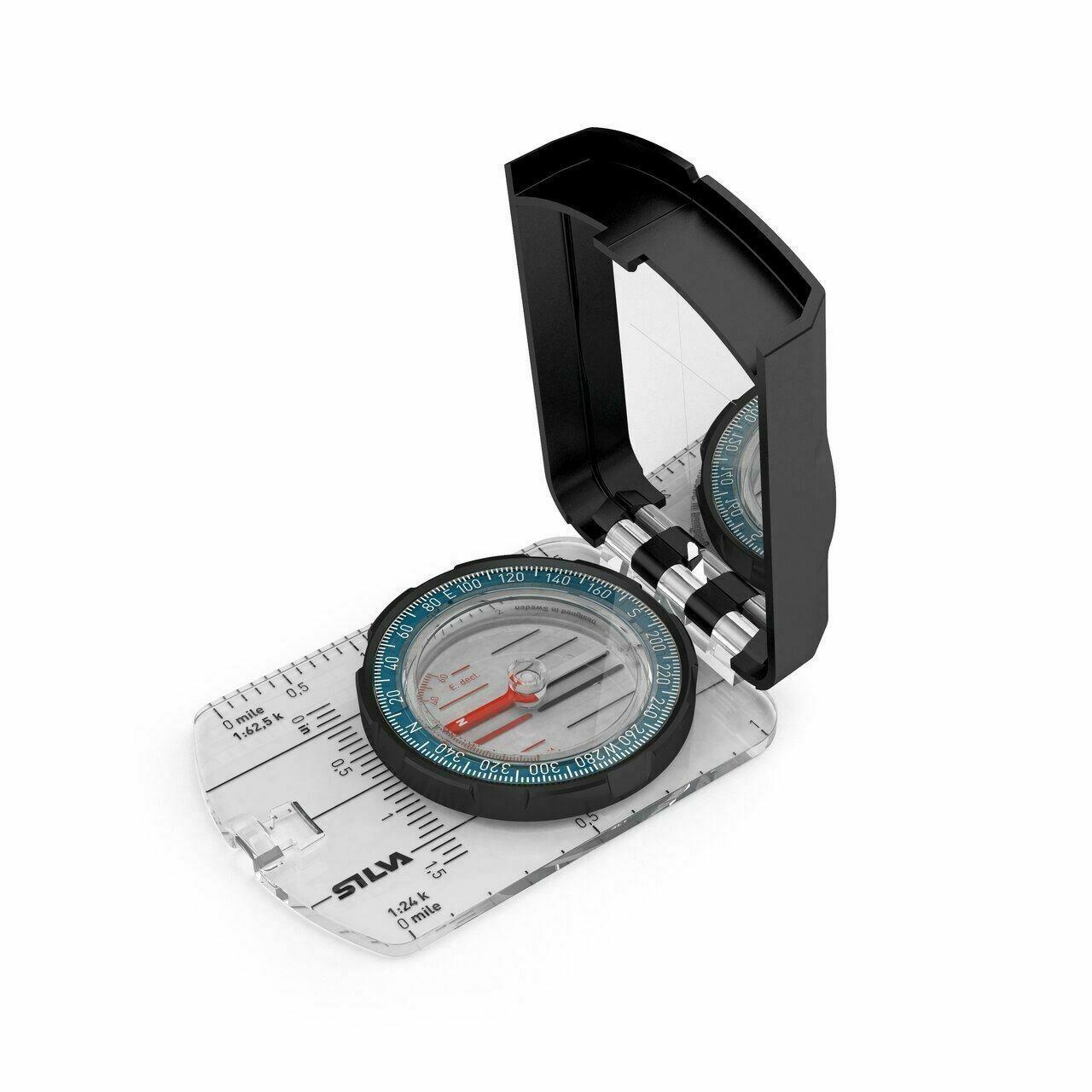 Silva Guide US Liquid-Filled Compass w/Scale Lanyard & Mirror Sighting System