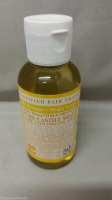 Dr Bronner's / Bronners 18-In-1 Hemp Citrus Scent Pure-Castile Soap 2 oz Organic
