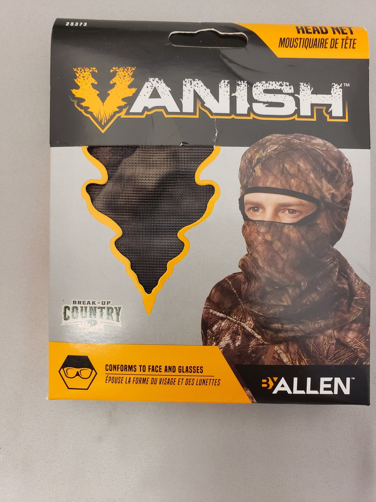 Allen Vanish Visa Form Mesh MOBU Country Full Head Net - Camo Hunting Headnet