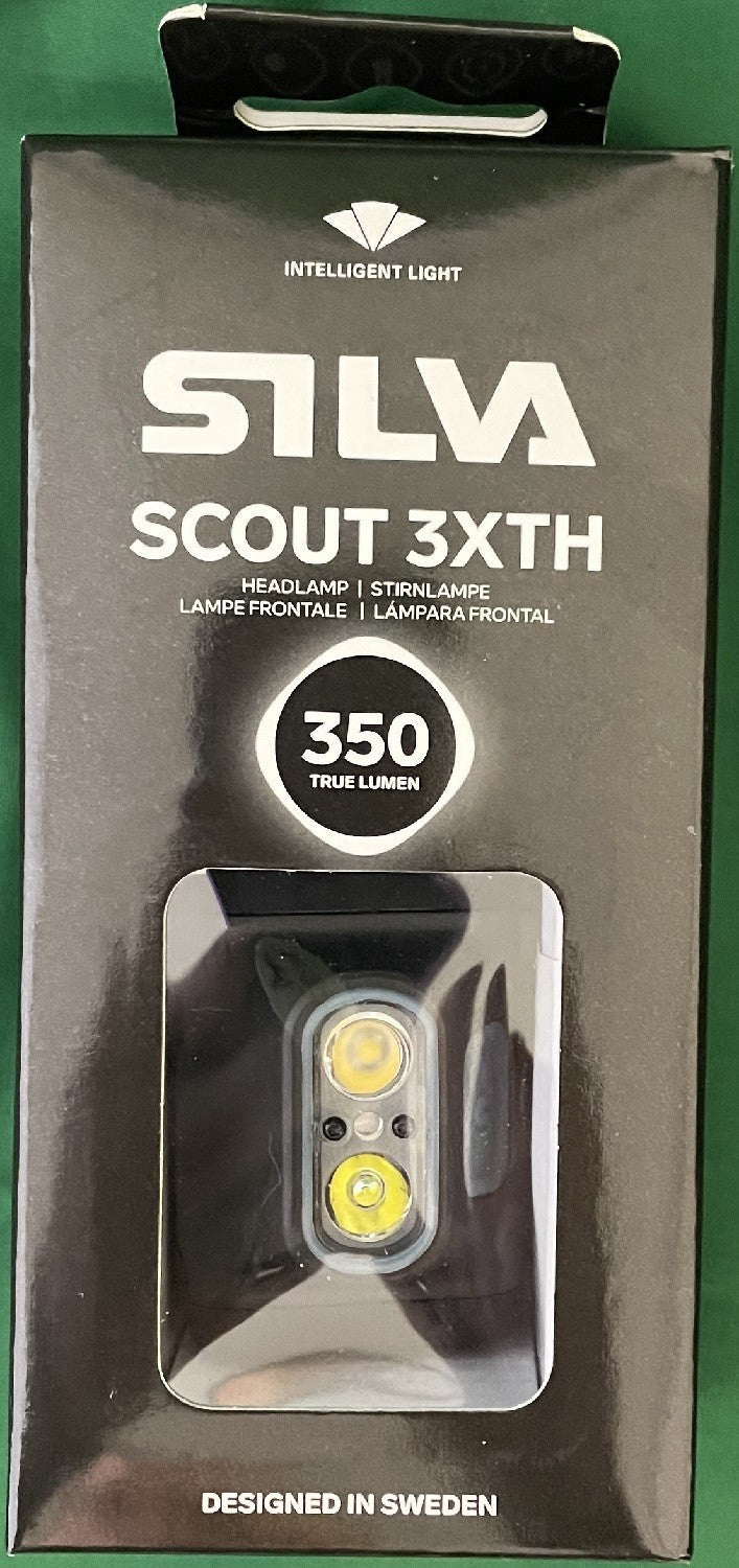 Silva Scout 3XTH Headlamp 350 Lumen w/Rechargeable Battery 38000