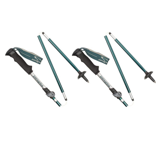 Peregrine Uinta Folding Trekking Poles – 1 Pair Aluminum Ergo Grip + Baskets