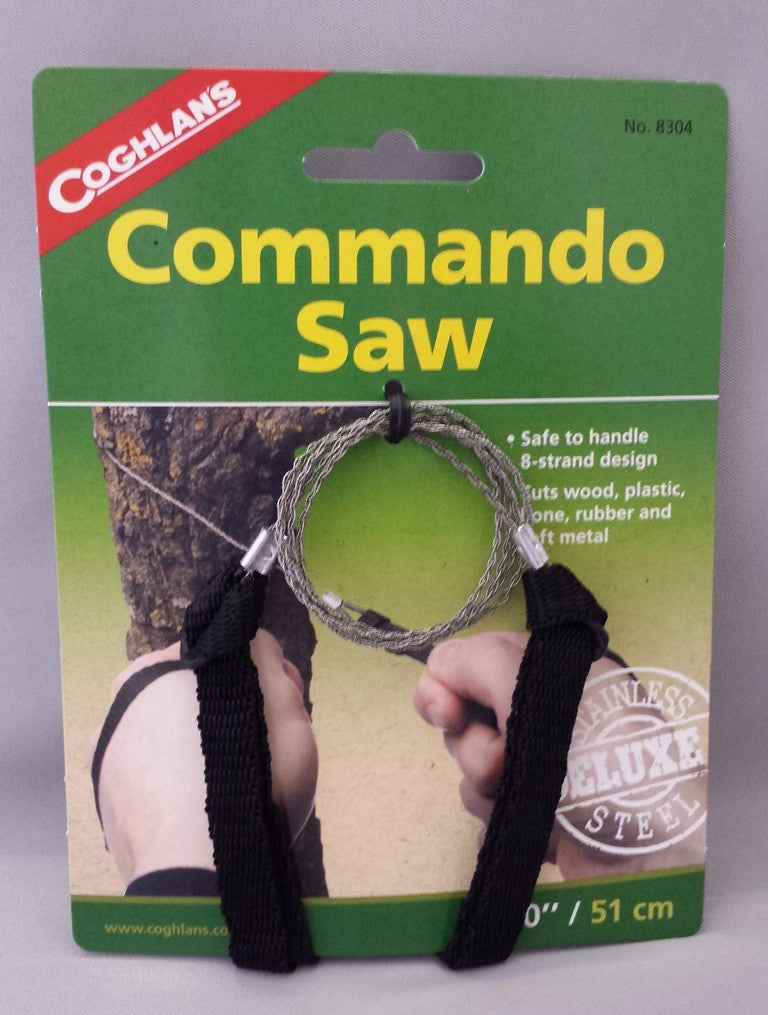 Coghlan’s Commando Pocket Saw – 20" Stainless Steel Survival Tool 8304