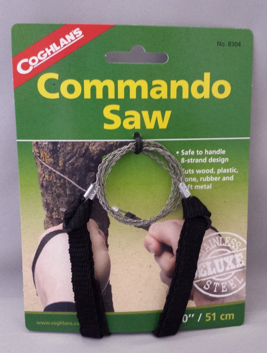 Coghlan’s Commando Pocket Saw – 20" Stainless Steel Survival Tool 8304