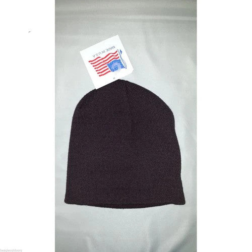 Liberty Mountain Acrylic Dark Brown Beanie Hat Winter Sports 111472