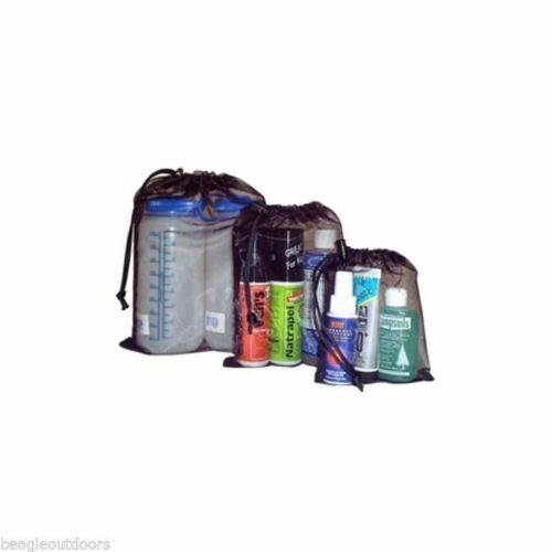 NEW Equinox No-See-Um Mesh Storage Ditty Bag 9"x12" Stuff Sack w/Cordlock