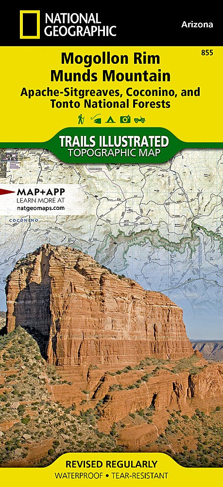 Coconino National Forest AZ Waterproof Map Bundle Pack Hiking Camping
