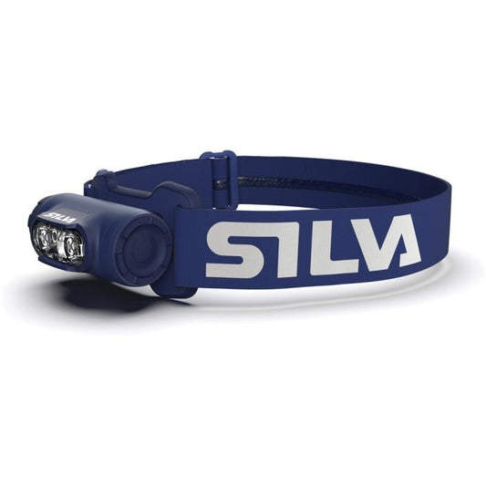 Silva Explore 4 Headlamp 400 Lumen Flashlight w/Batteries - Blue