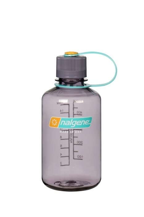 Nalgene Narrow Mouth 16 oz Sustain Water Bottle – Aubergine – BPA-Free