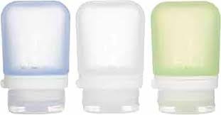 Humangear GoToob+ Medium Clear / Green / Blue 3-Pack HG3184