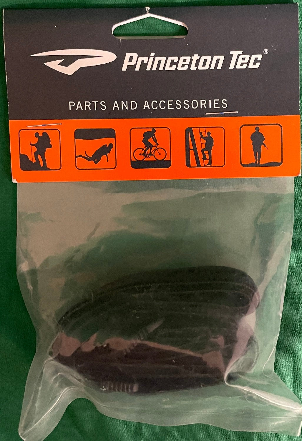 Princeton Tec Replacement Headlamp Strap 3/4" Black HL-500-BK