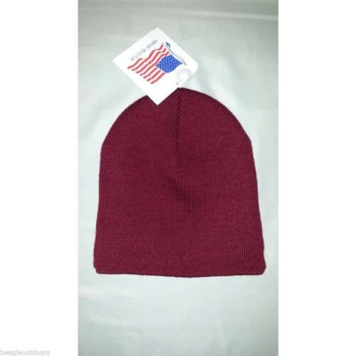 Liberty Mountain Acrylic Red Beanie Hat Winter Sports 111472