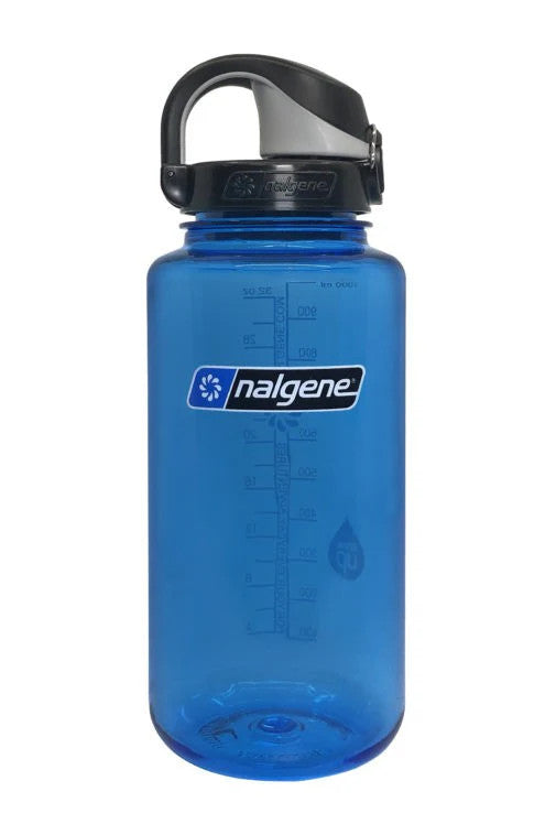 Nalgene - Nalgene OTF Wide Mouth 32oz Bottle Blue w/Black OTF Cap
