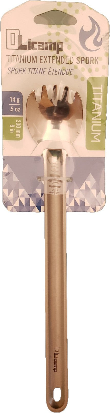 Olicamp Titanium Long Spork Silver 328128