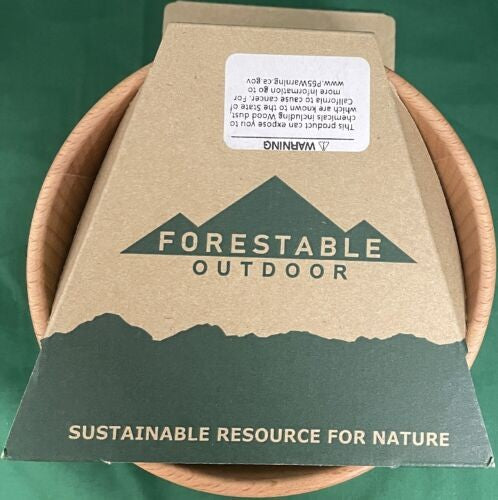 New Evernew Forestable Wood Soup Bowl ECZ201