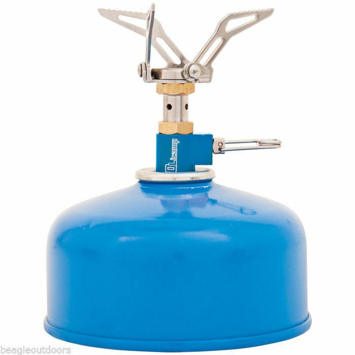 Olicamp Ion Micro Titanium Ultralight Gas Stove & Aluminum LT Pot/Lid Combo