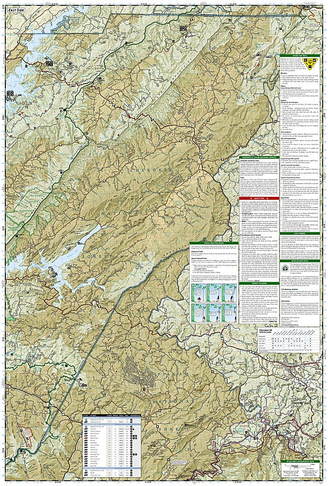 Pisgah National Forest NC Waterproof Topo Map Bundle Pack Hiking Camping