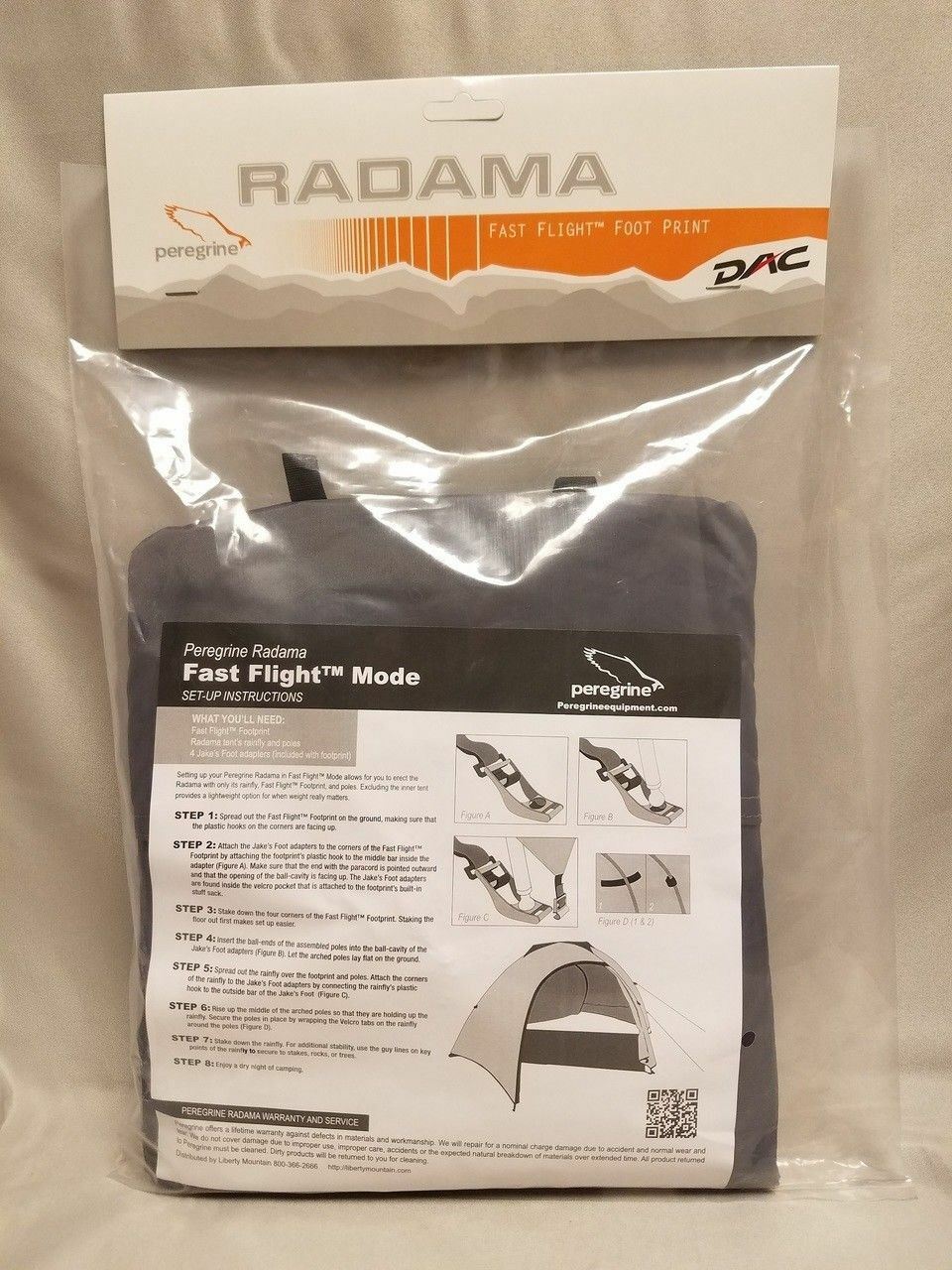Peregrine Outfitters Fast Flight Footprint / Floor Protector for Radama 3 Tent