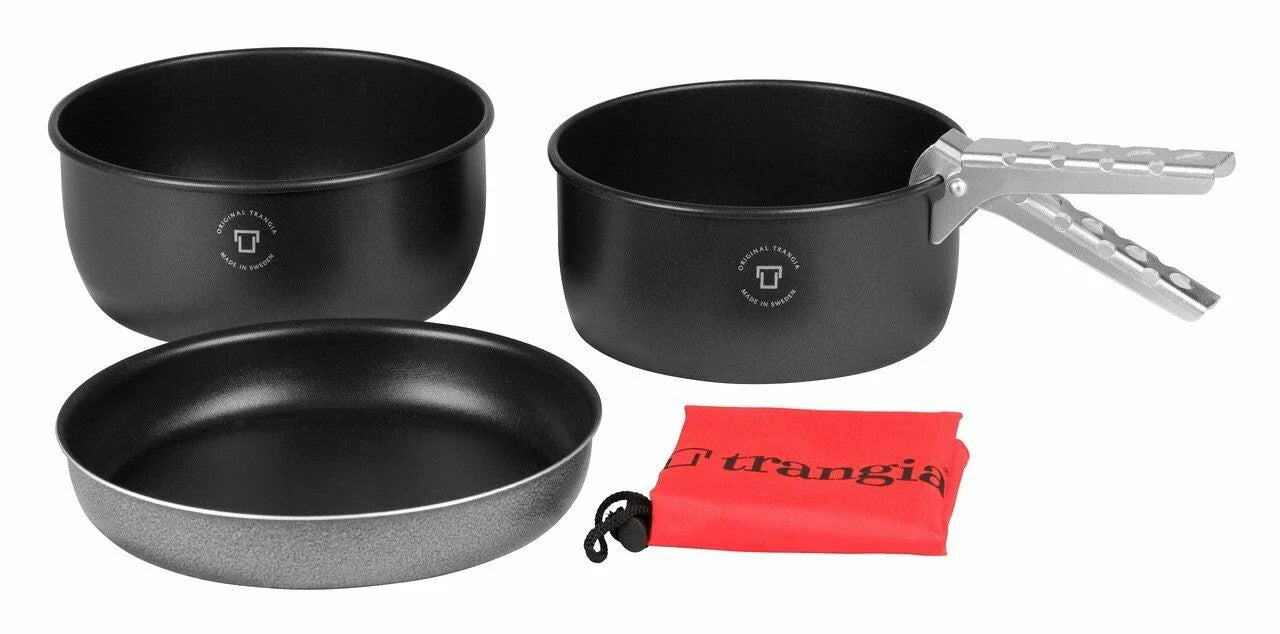 Trangia - Trangia Tundra 1 Non-Stick Camping Set w/Saucepans, Fry Pan, Pot