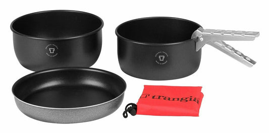 Trangia - Trangia Tundra 1 Non-Stick Camping Set w/Saucepans, Fry Pan, Pot