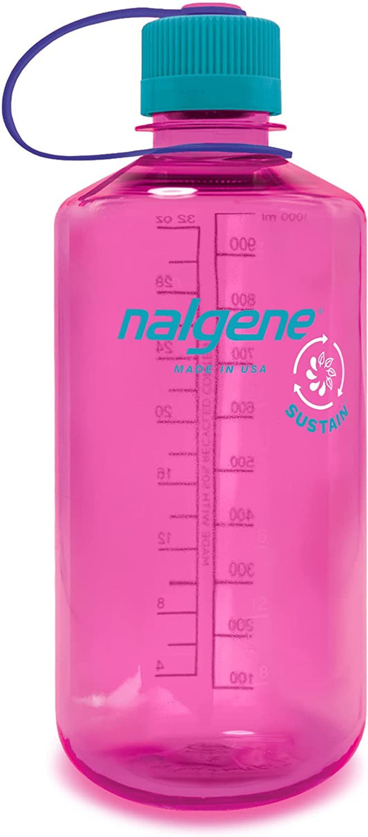 Nalgene Sustain Narrow Mouth Water Bottle – 32 oz, Eggplant