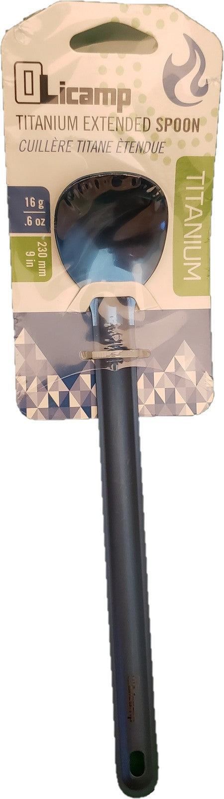 Olicamp Titanium Long Spoon Blue 328126