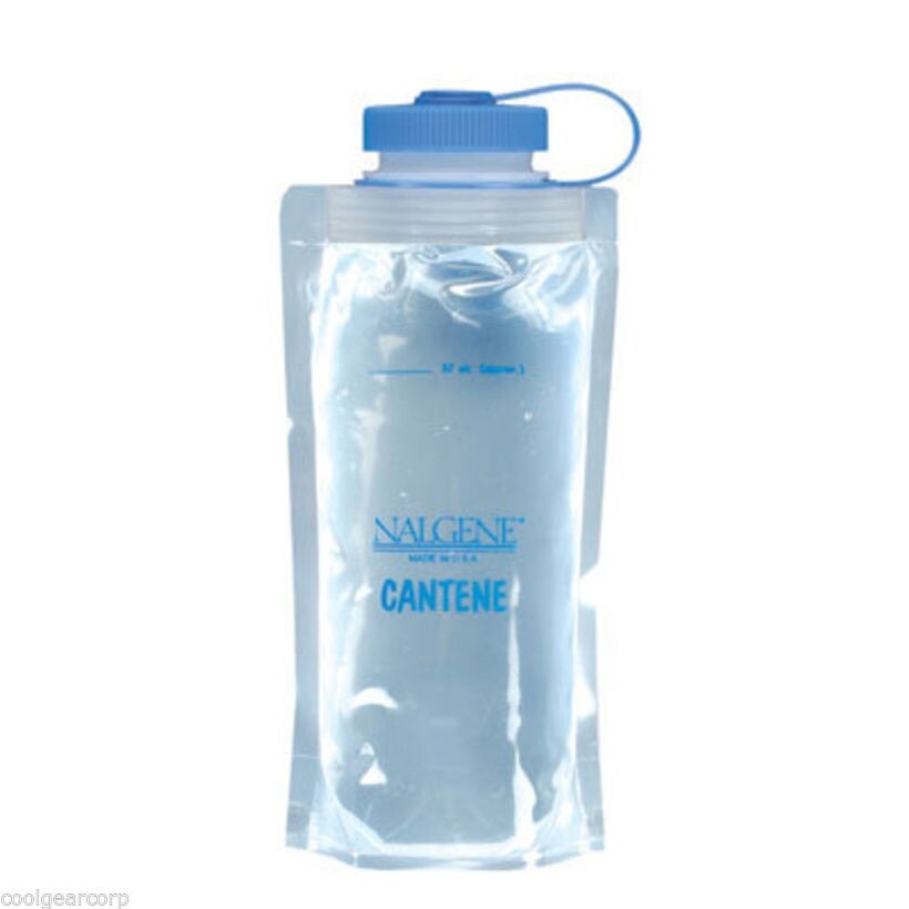Nalgene Cantene Wide Mouth Loop-Top 32oz Water Bottle Flexible