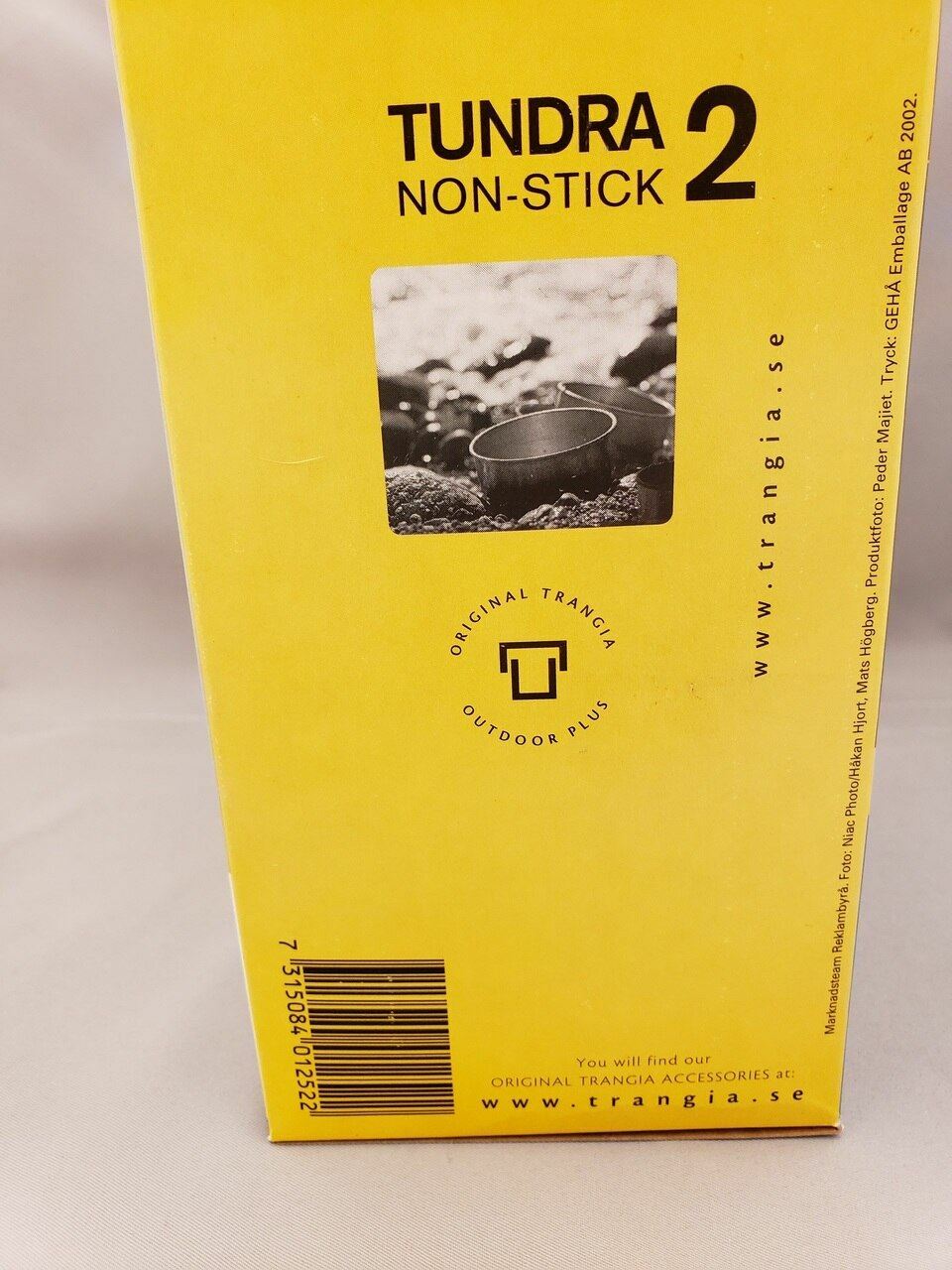 Trangia Tundra 2 Non-Stick Camping Cook Set – Saucepans, Lid, Pot Lifter, Sack