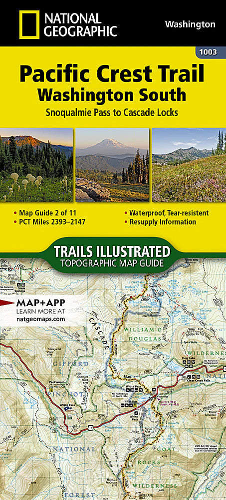 PCT Washington South: Map #1003
