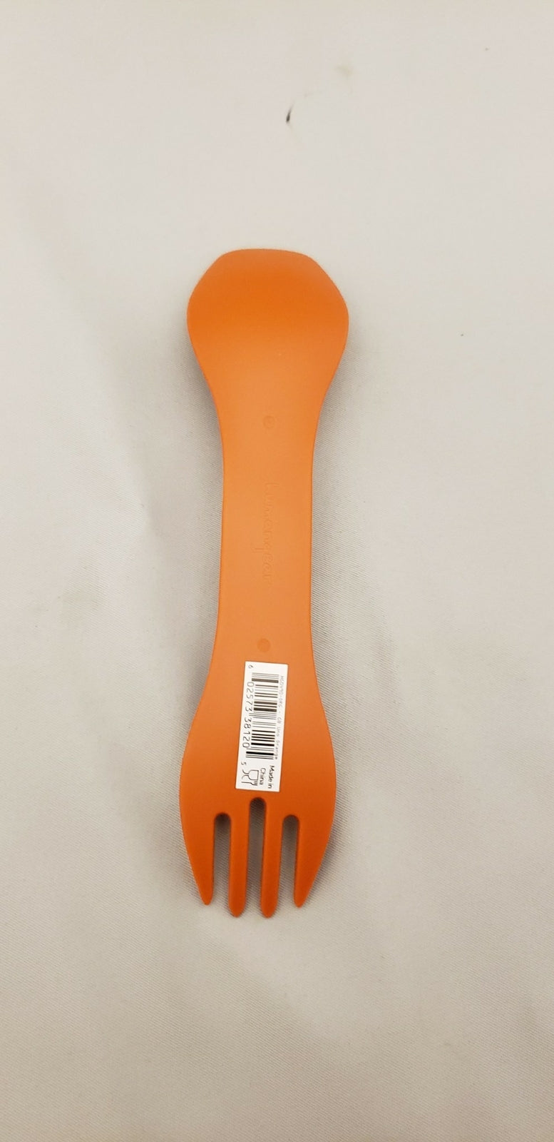 Humangear GoBites Uno Spoon/Fork Combo Utensil Orange OEM - Sturdy BPA-Free